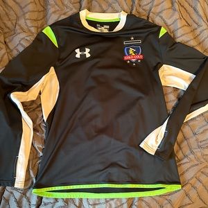 Under Armor Chilean team Colo-Colo long sleeve training top size M